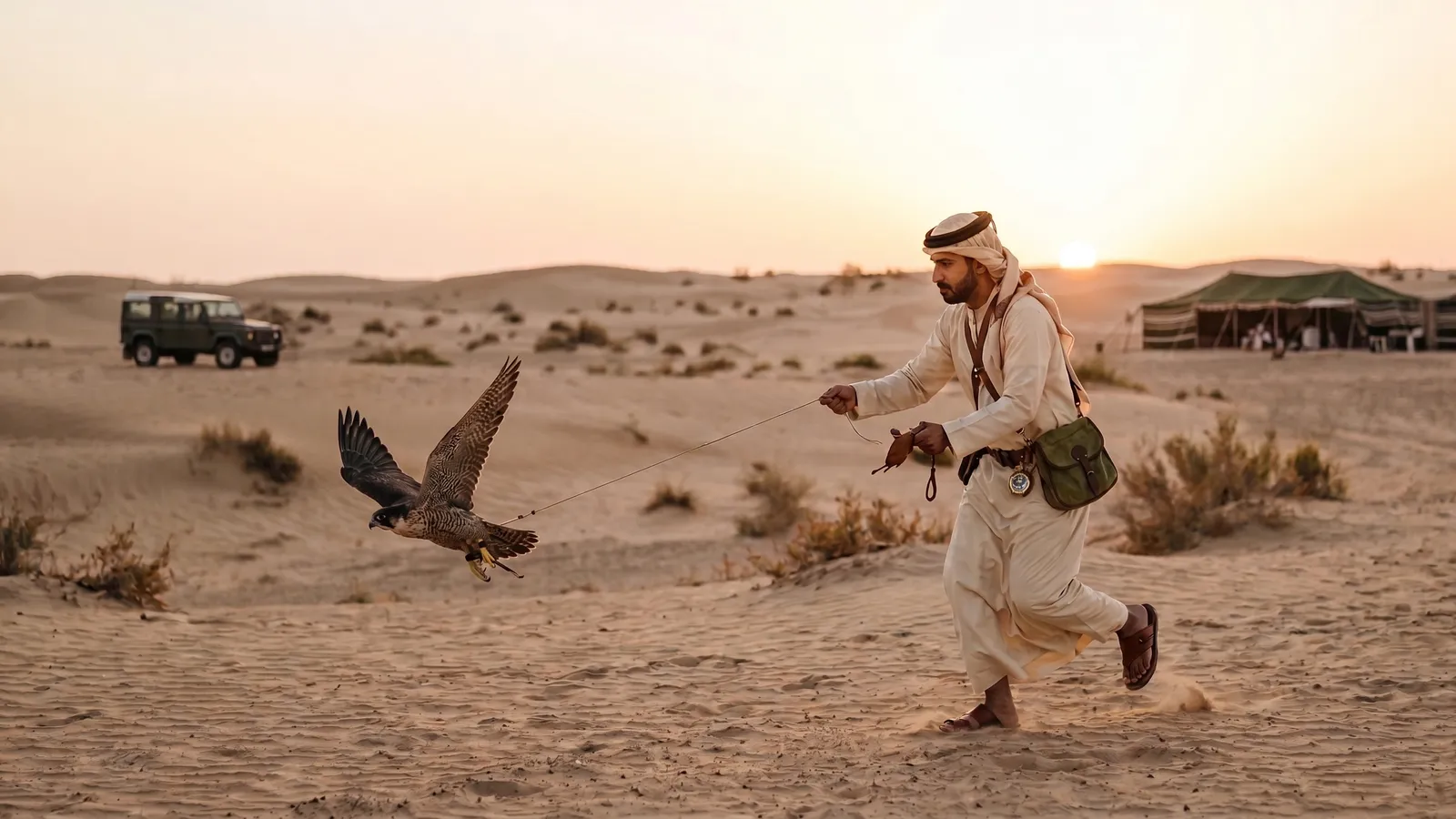 Falcon Training: Building Trust with Your Bird