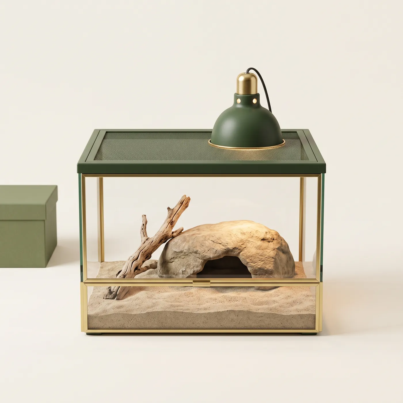 Glass Reptile Terrarium